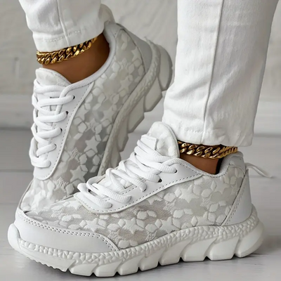 Augusta | Elegante sneakers af mesh