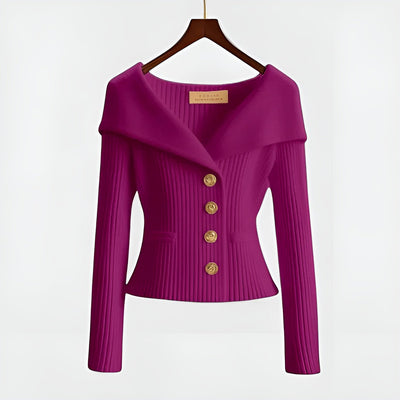 Katrine™ | Elegant strikcardigan