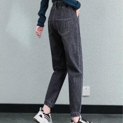 Louise | Stilfulde Denim Jogger Bukser