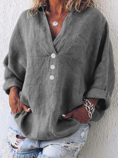 Freja – Luftig og behagelig top i og hør