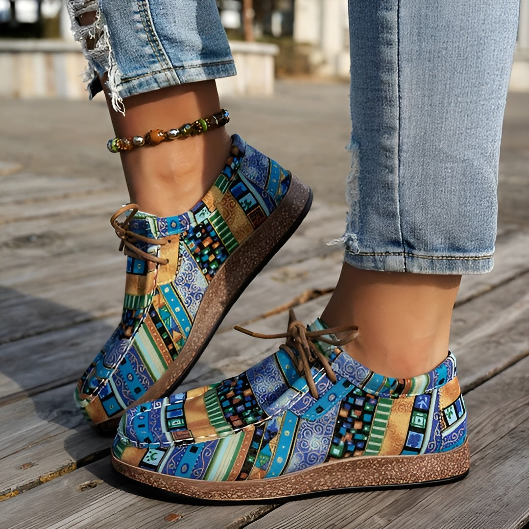 Jacinta™ – Komfortable boho-sneakers