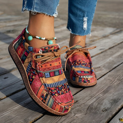 Jacinta™ – Komfortable boho-sneakers