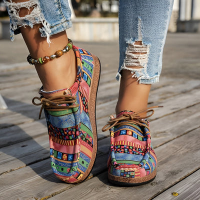 Jacinta™ – Komfortable boho-sneakers