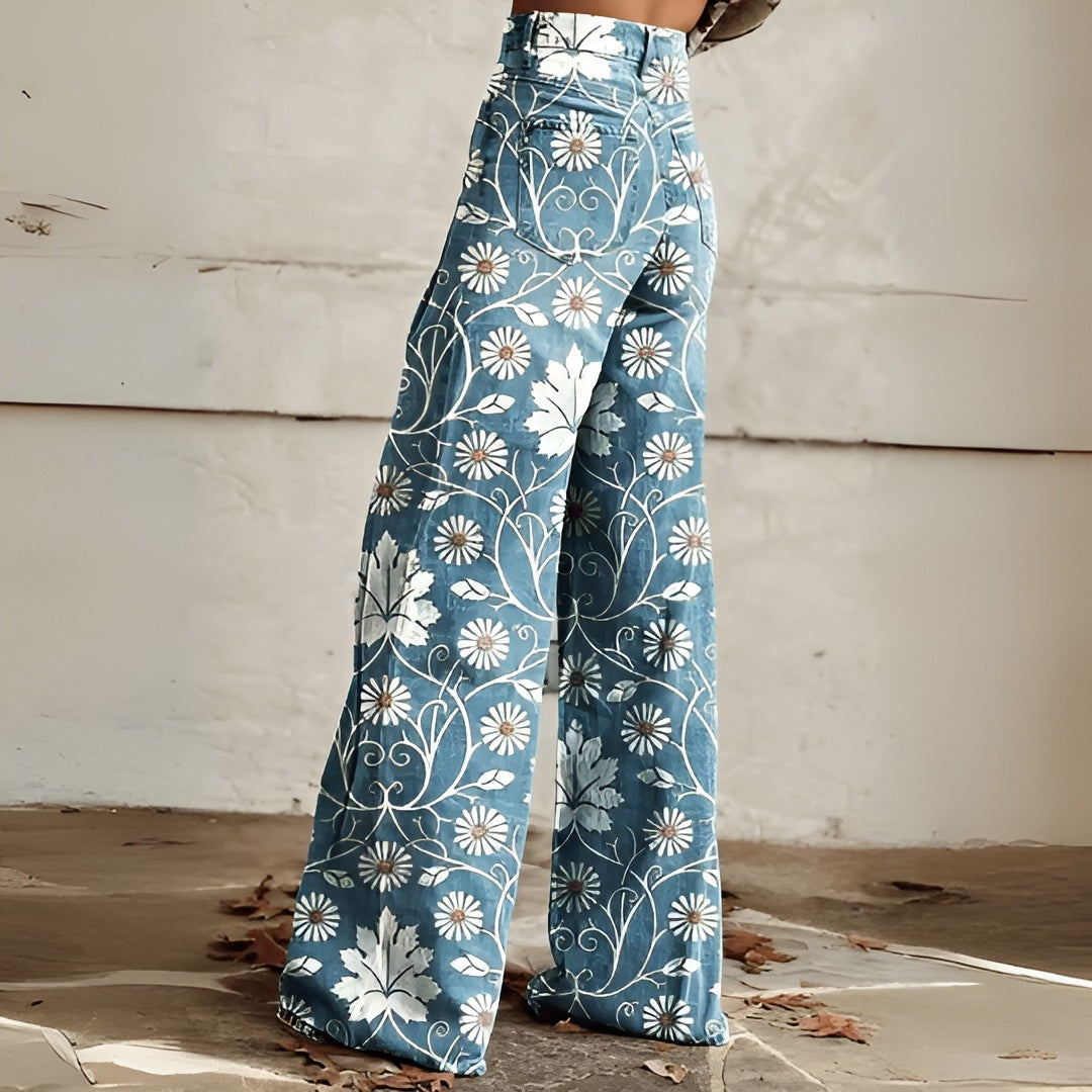 Mila™ | Vintage Brede Ben Jeans