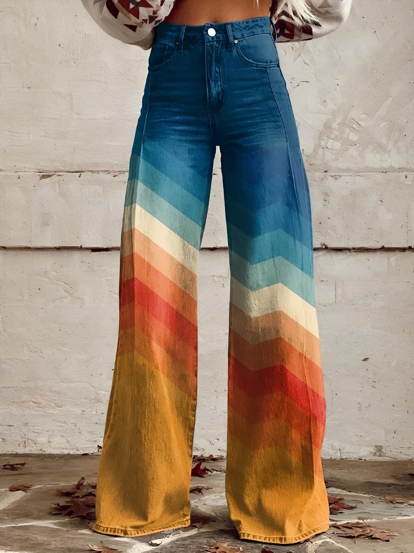 Mila™ | Vintage Brede Ben Jeans