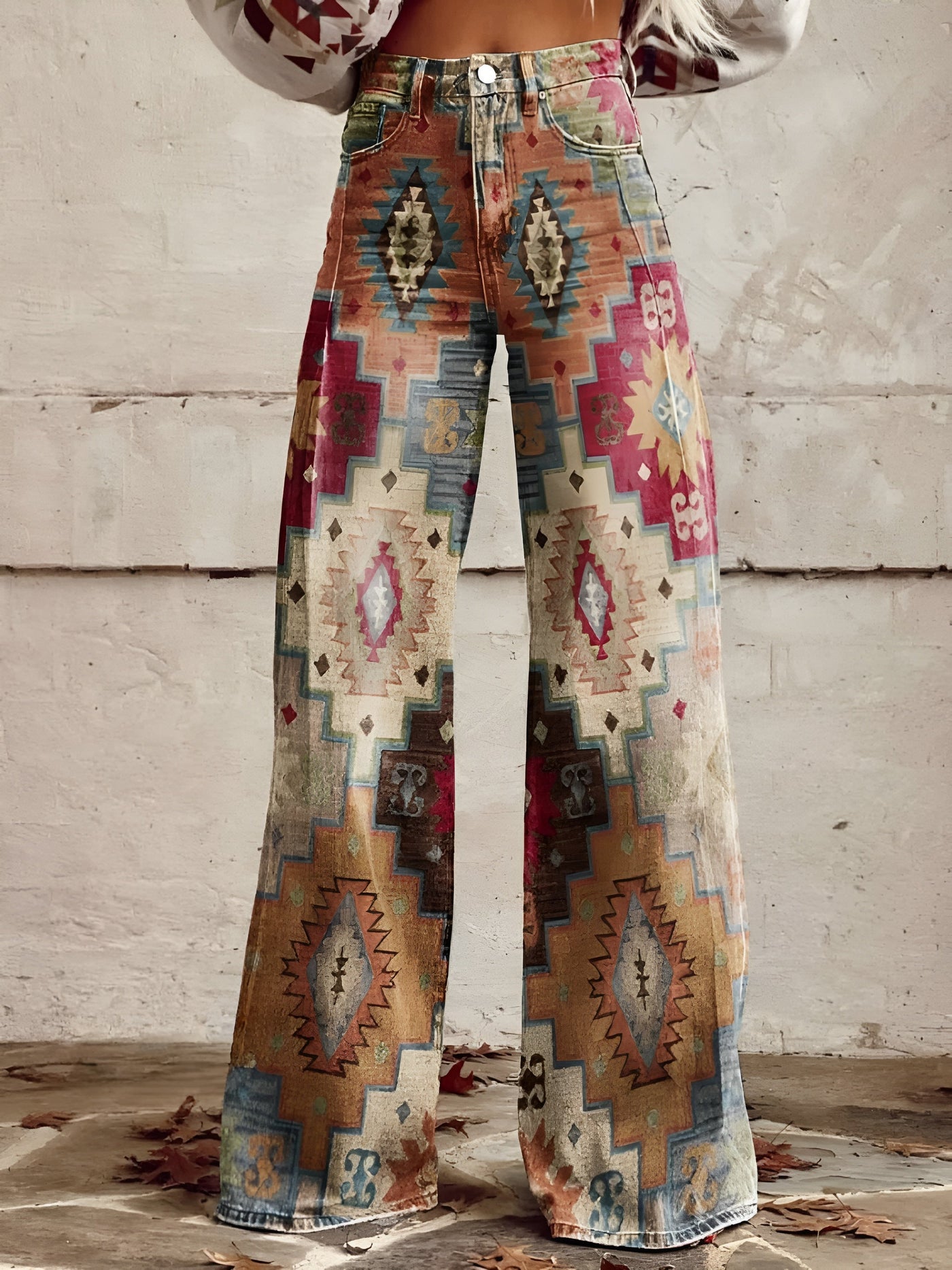 Mila™ | Vintage Brede Ben Jeans