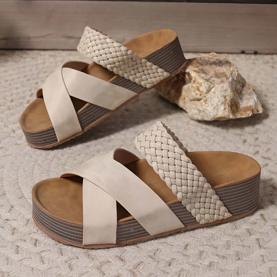 Martine™ – Komfortable lædersandaler med ortopædisk støtte